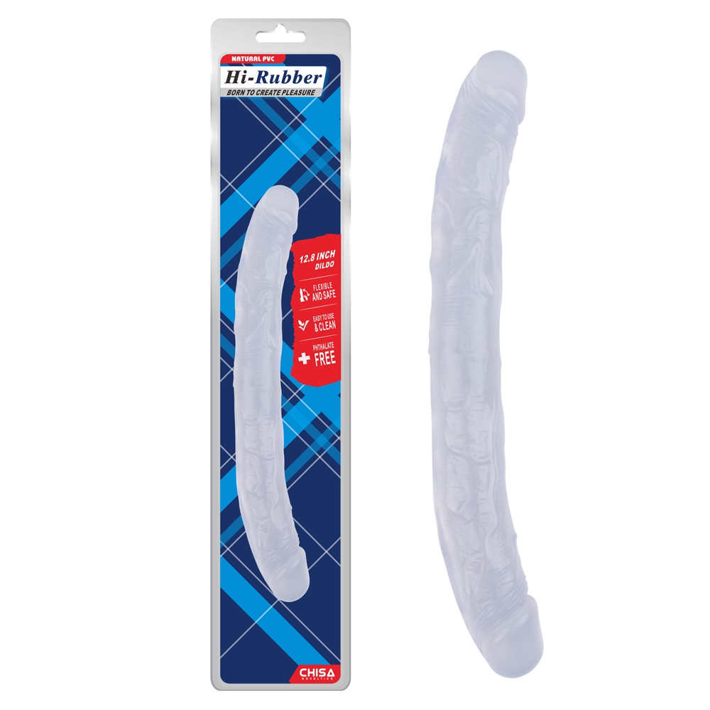 12,8 polegadas Dildo-Clear